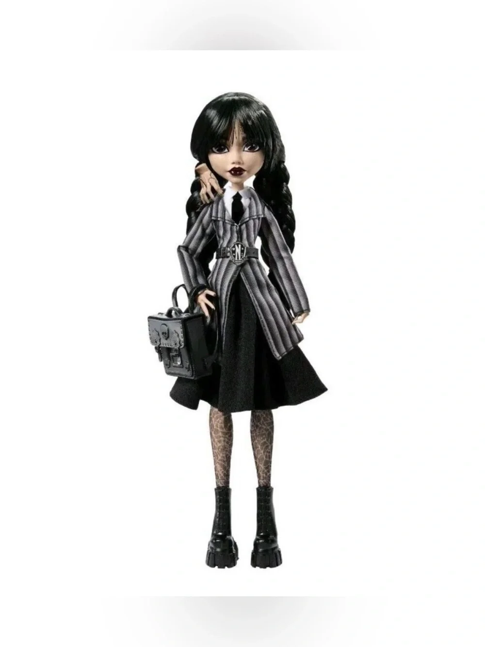 NIB Authentic Monster High x Wednesday Addams Doll Nevermore